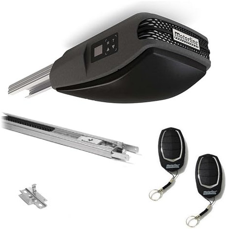 Kit completo Motor de techo puerta de garaje seccional Motorline Rosso Evo. Motor para puerta de garaje basculante Rosso Evo 60