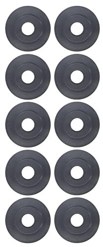 10 Stück Rohrschneider-Klingen, Ultradünn, Manganstahl-Rohrschneider, Ersatzklinge, Schneidklinge, Handwerkzeug, Rad, 18 Mm Außendurchmesser, 5 Mm Innendurchmesser, 3,8 Mm Breite