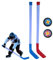 LearnLyrics Kinder-Hockeyschläger – Jugendhockey-Ausrüstung, Kinder-Hockey-Ausrüstung | Schöne Jugend-Hockeyschläger Straßen-Ausrüstung, pädagogisch umfangreiches Jugendhockey-Getriebe-Ball für