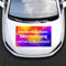 INDIGOS UG - Aufkleber selbst gestalten - Autoaufkleber mit Wunschtext oder Wunschmotiv - Foto - Domain Beschriftung Schriftzug - Schriftzug Aufkleber Wunschtext - bis 120 cm - Motorhaube