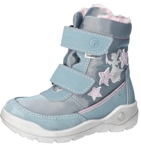 RICOSTA Mädchen Winterstiefel Aileen, Kinder Boots, Weite: Mittel, Sympatex, Blinklicht