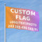 Benutzerdefinierte Außenflaggen 2x3 Ft, Personalisierte Flagge mit Ihrem Bild/Logo/Text - Ideal für Festivals, Gartendekorationen und besondere Anlässe, einseitig bedruckt