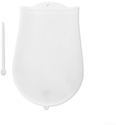Sacchetto per impastare la pasta in silicone per la miscelazione della farina, sacchetto antiaderente riutilizzabile, facile da pulire (L)