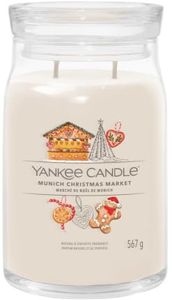 Yankee Candle, Large Garden Candle, Munich Christmas Market, Home, Room Fragrances