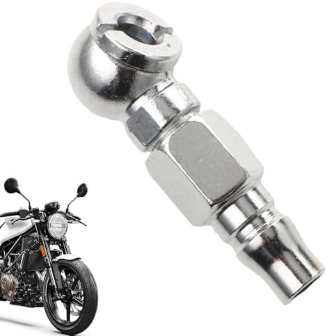 Tire Pump Adapter, Motorcycle Pump Nozzle, Air Nozzle Pump Adapter, Inflatable Pump Accessory, Sports Ball Inflator, Air Pump Inflator Adapter, Multi-Purpose Pump Adapter, Compact Tire Inflator, Durab
