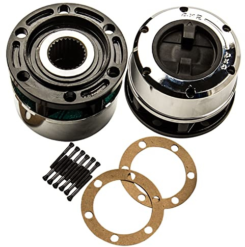 Rynplex 2 Set 26T Manual Locking Hub Pair, for Kia, Sportage 4WD 4x4 12 Bolts 1995-2002 12 Bolts Hubs' Cap Wheel Locking Nuts