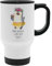 Mr. & Mrs. Panda Thermobecher Pinguin Kokosnuss - Geschenk, erholt, To Go Becher, Spülmaschinenfest, Kaffeetasse zum Mitnehmen, Urlaub, Ferien,