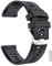 ANBEST Compatible avec Garmin Forerunner 245/Vivoactive 3/Forerunner 645 Bracelet, 20mm Bracelet en Silicone de Rechange pour Garmin Venu/Venu SQ/Venu 2 Plus/Vivomove HR Smart Watch, Noir