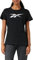 Reebok Damen Te Graphic Vector Tee, Black, GH5304, Gr. XS