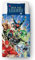Justice League Single Duvet Cover – Superman, Batman, Cyborg, The Flash & Aquaman, | Reversible 2 Sided Bedding Including Matching Pillow Case, Polycotton