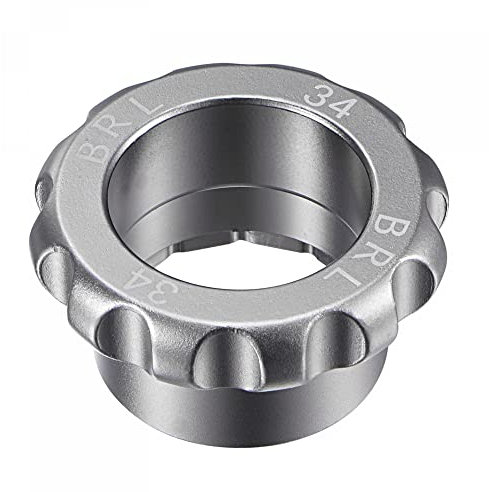 sourcing map Uhrengehäuse-Öffner-Stanzformen, Gehäuseentferner, Werkzeug, Schraubverschluss, Öffner für 34 mm Uhrenreparatur, Chromstahl, Schwarz