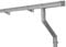 INEFA 8m Kit Gouttière Carrée 83mm Gris 1 Côté du Toit PVC Abris Jardin Made in Germany