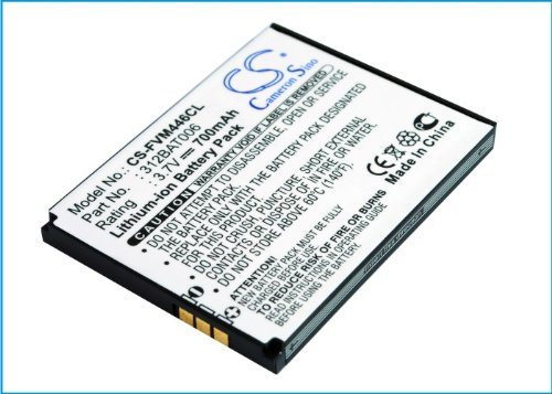 Cameron Sino Akku für Fritz!Fon 2000 2446, AVM 2000 2446, C4, EM25, EM325, M2, M325, MT-F PN:Fritz!Fon 312BAT006 700mAh / 2.59Wh