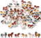 Haooryx 60Stück Mini Nettes Pferd Radiergummi für Kinder Weihnachten Geburtstag Geschenk