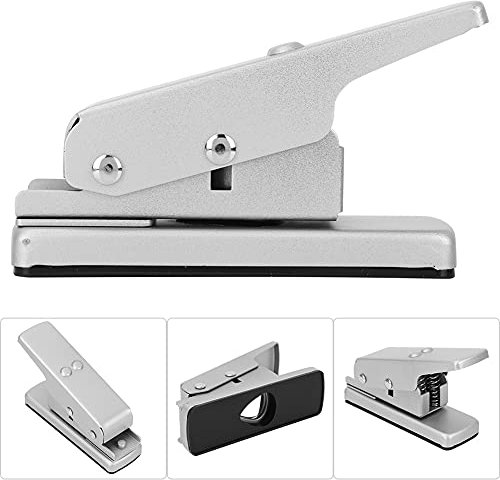 Gitarren-Pick-Schneider, Gitarren-Pickmaster, Plektrum-Stanzer, Plektrum-Stanzer, Tragbarer Plektren-Stanzer, Pick-Maker, DIY-Kartenschneidemaschine, Schwarz, Stilvoll, mit 2