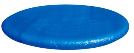 Folpus Cubierta Redonda para Piscina, Tapa para Piscinas sobre el Suelo, Accesorios a Prueba de Lluvia, Cubierta Inflable Plegable para Piscinas de jardín, 183 cm de diámetro