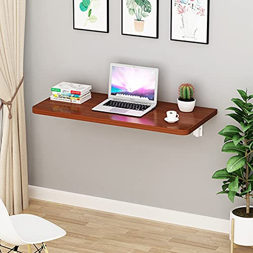 WXPXYBF Banco da Lavoro a Parete Tavolo Pieghevole in Legno con ribaltina sospeso a Parete Tavolo da Cucina Pieghevole Piccolo Tavolo da Pranzo Pieghevole per carichi Pesanti Scrivania per Computer