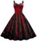 MNSWR Halloween Damen Renaissance Trachtenkleid Lace-up Mittelalter Zigeuner Kostüm Halloween Kostüm The Nun,Costume for Carnival Kostüm Damen Fledermaus Mittelalter Gothic Halloween-Kleider Für Frau