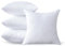 OTPIPCS 4er Set Kissenfüllung 50x50 cm Hochwertige Innenkissen für Sofakissen Dekokissen Kopfkissen und Zierkissen Atmungsaktive Füllung für Sofa Couch und Wohnzimmer, weiße