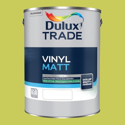 DULUX TRADE VINYL MATT LUSCIOUS LIME 5L