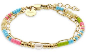 Guido Maria Kretschmer Jewelry Damen-Armband Edelstahl, Kunststoff