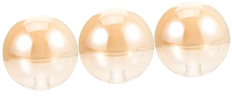 Gadpiparty 3pcs Amber Glass Globe Lampshade for Ceiling Lights Stylish Spherical Light Cover Easy to Install Replacement Shade for Home Decor and Dining Areas Diameter Socket