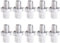 10Pcs Bike Brake Levers Cable Wire Adjuster Screw Bolts Aluminum Alloy For Motorcycle Mountain Bikes