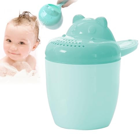 Baby Badebecher Zum Haare Waschen - Kleinkind Spülbecher,Verdickter Karikatur Ausgießer Sicherheit Für Kinder Haare Waschen Und Baden Duschen Spülen
