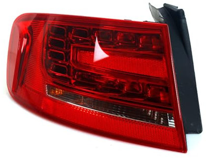 WCSMHYW Auto Anhänger Rückleuchten für Audi A4 B8 2008 2009 2010 2011 2012, Multifunktion Anhänger Beleuchtung Bremsleuchte Sicherheit Licht, Auto Zubehör