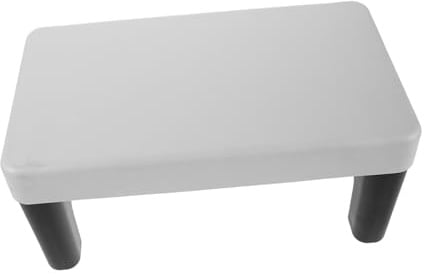 Cabilock Verdickter Toilettenhocker Fußhocker aus Pp mit Ergonomischem Komfort Tragbarer Tritthocker für Badezimmer zu Hause für Erwachsene und Familienmitglieder