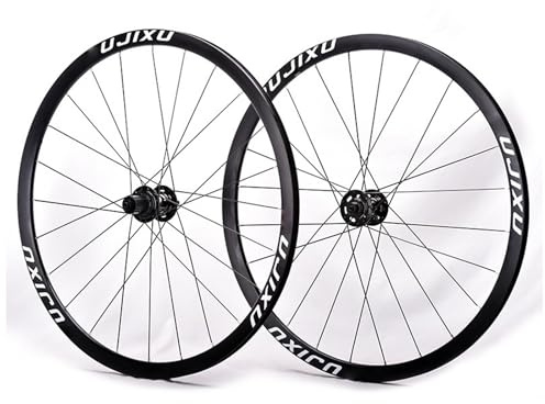 Rennrad-Laufradsatz 700c Scheibenbremse Ultraleichte Aluminiumlegierung 30/38/40 Mm Felgenhöhe for 7/8/9/10/11/12-fach Mit Schnellspanner/Steckachse 24 Loch(Black hub,40MMTA)