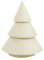 Décopatch NO030C Weihnachtsbaum S (aus Pappmaché, 14 x 14 x 18 cm, zum Verzieren, perfekt für Weihnachtsdeko, Kartonbraun)