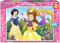 Educa 17167, Disney Prinzessinnen, 100 Teile Puzzle für Kinder ab 6 Jahren, Schneewittchen, Belle, Rapunzel