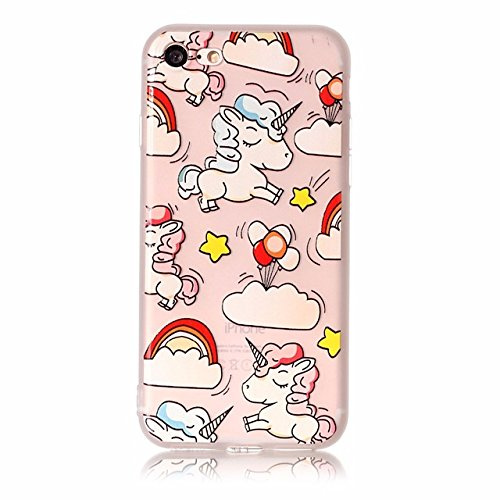 Bubblegum Cases for iPhone Models UNICORN Kawaii Case Cover with Bubblegum Packaging (iPhone 6 6s, 1: Unicorn Rainbows & Balloons)