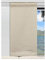 SeGaTeX home fashion Deko-Paneele | Flächengardine „Mattis“ | Höhe 40 – 200 cm nach Maß | Hellbeige Unifarben für Caravan Wohnwagen | Flächenvorhang