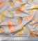 Soimoi Grauer Japanischer Krepp Satin Stoff Eiche Nussbaum & Herbstlaub Aquarell Druck Stoff Bty 42 Zoll Breit Nuhen