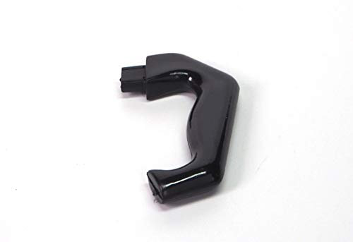 Sanfor Maniglia per caffettiera italiana 3 tazze alluminio | manico caffettiera bachelite | nero | 8,5 x 4,5 x 1 cm