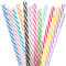 Dakoufish 10 Inch Reusable Plastic Drinking Straws BPA Free 12 Colors-12 Pack Plus Free Cleaning Brush (10inch，12color)