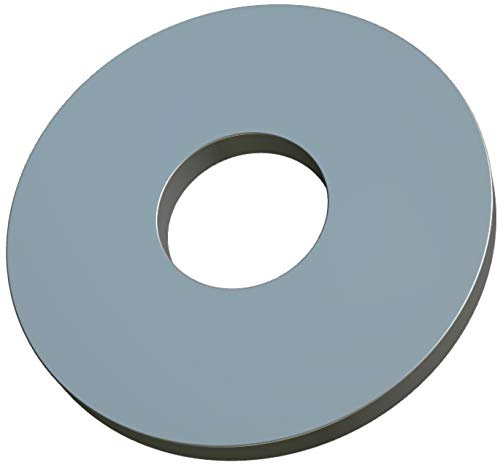 M12 Unterlegscheibe Edelstahl A2 Groß (Packung mit 5) Flache breite runde aus Edelstahl für Schrauben – Stainless Steel A2 Zertifizierte Standart ISO 7093 DIN 9021 M12 (13mm x 37mm)