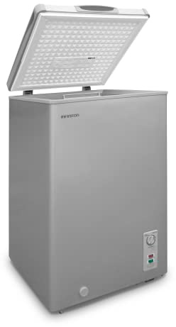 Infiniton CH-15M - Congélateur horizontal, 142 litres, Silver, Dual System, Fast Freezing, avec panier auxiliaire et roulettes