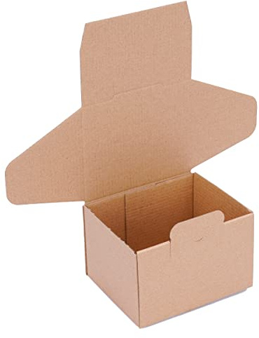 verpacking Faltschachteln 125 x 105 x 85 mm Braun WP-10 [Größe und Stückzahl wählbar] 1-wellige Versandkartons FEFCO 0426 250 Stück