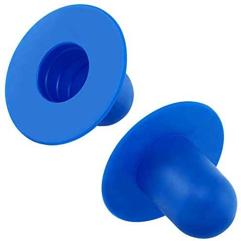 Bigmeta Poolstopfen für oberirdische Pools, 2 Stück, Pool-Filterpumpe, Lochstopfen für Intex Coleman Bestway Pool-Ersatz und Zubehör (blau)