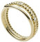 FOSSIL Ring Für Frauen Vintage Iconic, Höhe: 7,4mm Gold-Edelstahl-Ring, JF03801710