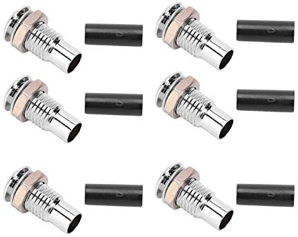 20-teiliger LED-Halter für Leuchtdioden, LED-Halterung mit flachem Metallsockel, 3mm Diode für industrielle Anwendung, Blendenmontage, Messingsockel