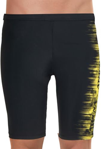 Athena Sport Serigraphie 5J69 Maillot de Bain, Noir, 4/L Homme