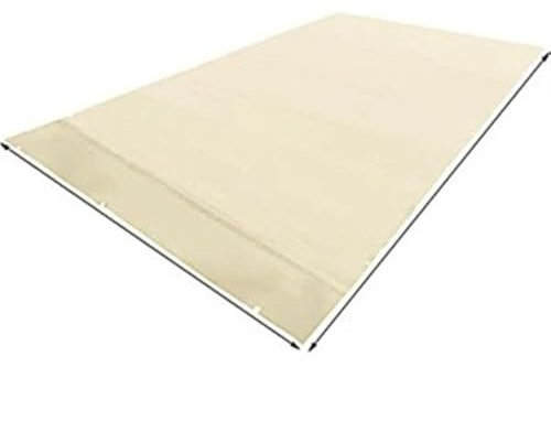 MNEVZX Telo Copri Piscina Copertura di Sicurezza per Piscina Copertura per Piscina interrata Rettangolare Copertura di Sicurezza Solida per Piscina per la Sicurezza Invernale Copripiscina(4x8m White)