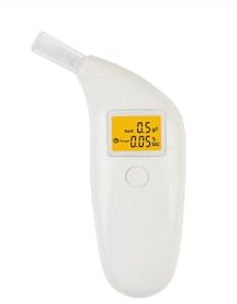 Testeur d’Alcool Numérique Portable avec Écran LCD – Mesure Précise du Taux d’Alcoolémie 0-0,20% – Arrêt Automatique – 5 Embouts Réutilisables – Éthylotest Compact et Fiable