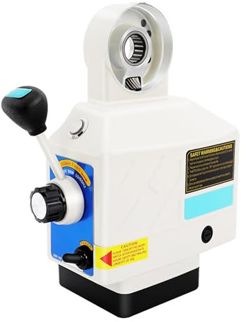 Avance de fraiseuse Axe X en alliage d'aluminium 220V 95W Moteur 0-190RPM pour fraisage précis, facile à installer, adapté à différentes machines