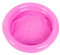 Mini Inflatable Baby Swimming Pool, Paddling Pool for Babies, 2 Ring with Inflatable Safety, Sea Animals Patterns, for Indoor Outdoor Girls Boys Garden Backyard (Pink)