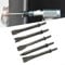 Drucklufthammer kompatibles Meißel-Set mit 175 mm Sechskant-Design, ideal zum Entfernen von Bodenbelägen und (Spitzmeißel)